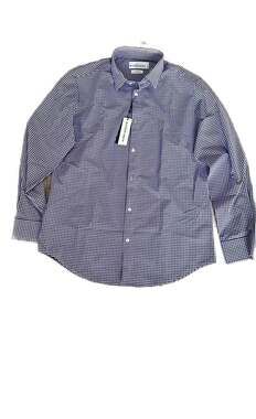 Mizzen + Main Leeward Performance Gingham Button-Down Shirt, XL